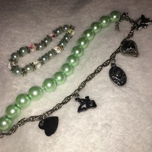 pearl bracelets